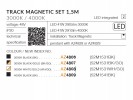 Zestaw magnetyczny TRACK MAGNETIC 52M1531 SET