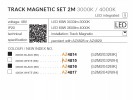 Zestaw magnetyczny TRACK MAGNETIC 52M2032SET 4000K
