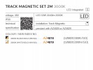 Zestaw magnetyczny TRACK MAGNETIC 52M2033SET 3000K